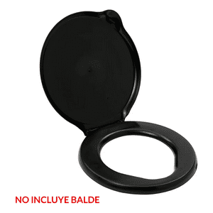 Genérico - Tapa Asiento Para Baño Wc Portátil Redondo Plástico