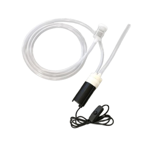 Mini bomba eléctrica para vino, tubo sifón para vino, suministros para elaboración de vino, potente y fácil de usar, bomba sifón para elaboración de