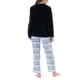 thumbnail image 2 of Pijama Micropolar Mujer 8525 Negro M, 2 of 2