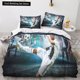 thumbnail image 1 of v1375 Bed Sheets / Pcs Duvet Cover Set Ronaldo Idol Football Star Printed Quilt Cover for Teens Kids Boys Girls Soft Bed Cover with Zipper 3-Piece Bedding Set (1 Duvet Cover + 2 Pillow Shams) Bed Shee, 1 of 5