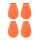 thumbnail image 2 of Botas De Lluvia Para Perros Zapatos De Nieve Impermeables Protector De Pata Botines De Exterior Naranja M, 2 of 5