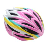 Ioensy - Niños Bicicleta Casco Seguridad Skateboarding Deportes Al Aire Libre Niños Bicicleta Casco Rosa