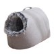 thumbnail image 5 of Cómoda casa para gatos, nido, cama para dormir para perros, caseta para cachorros, cálido invierno, lavable para interiores y exteriores, cueva para , Gris claro, 5 of 5
