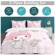 thumbnail image 5 of Pink My Melody 3 Pieces Bedding Sets Soft Comforter Sets Decor Bedroom Gifts, 5 of 5