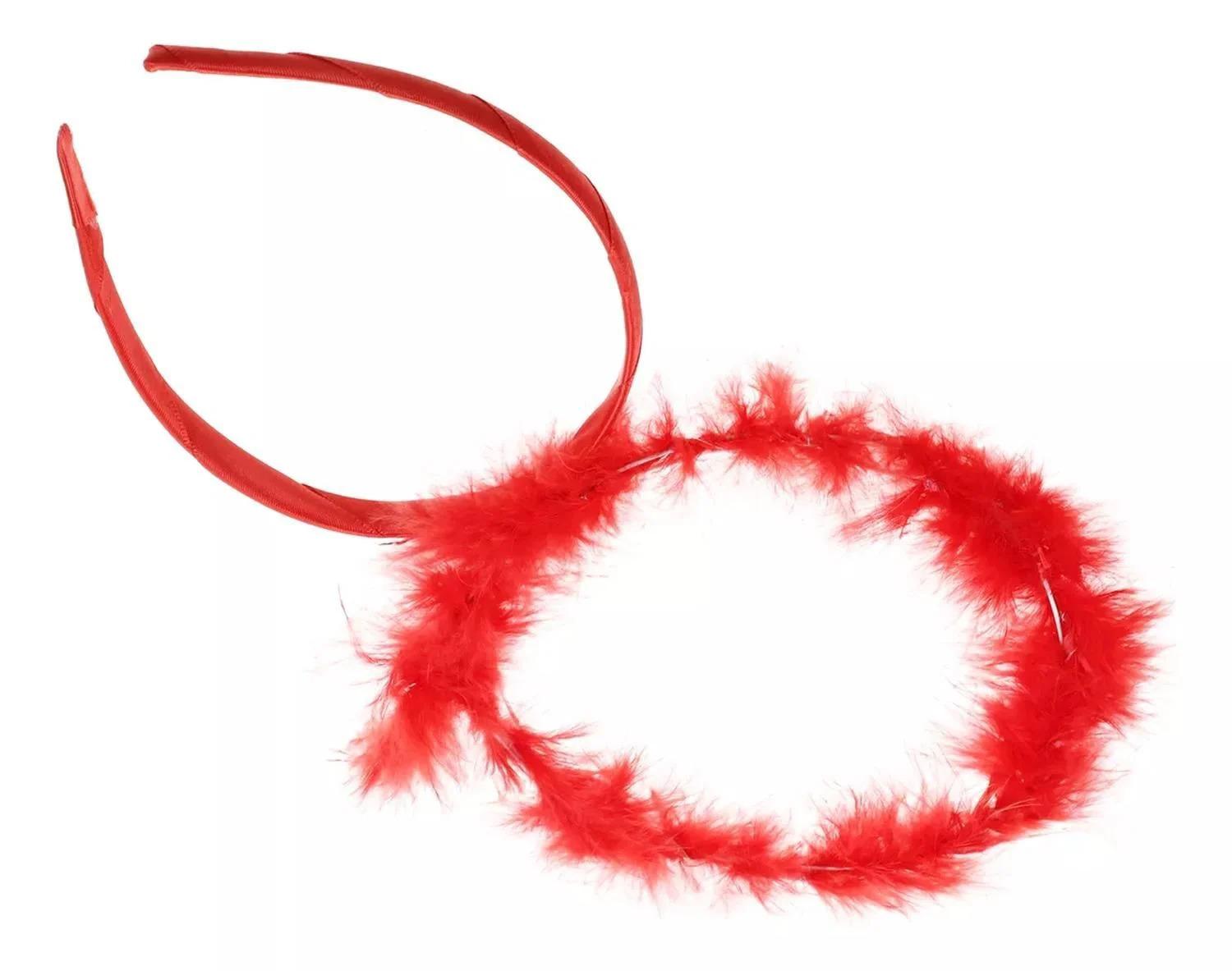 Genérico - Aureola De Ángel - Halo Corona - Roja Rojo