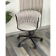 thumbnail image 2 of Silla De Escritorio Giratoria Base Negra Gales Gris, 2 of 3