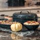 thumbnail image 4 of Roaster Granite Ware ovalado de acero esmaltado de 13 pulgadas con tapa, 4 of 8