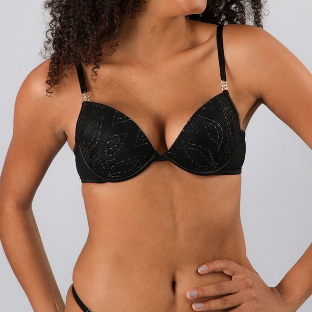 Sosten Copas Push Up Encaje Flores Mujer 25614-2