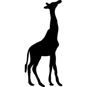 Rienda Libre Graphics - Decomural Baby Giraffe Safari Animals Ws-15817