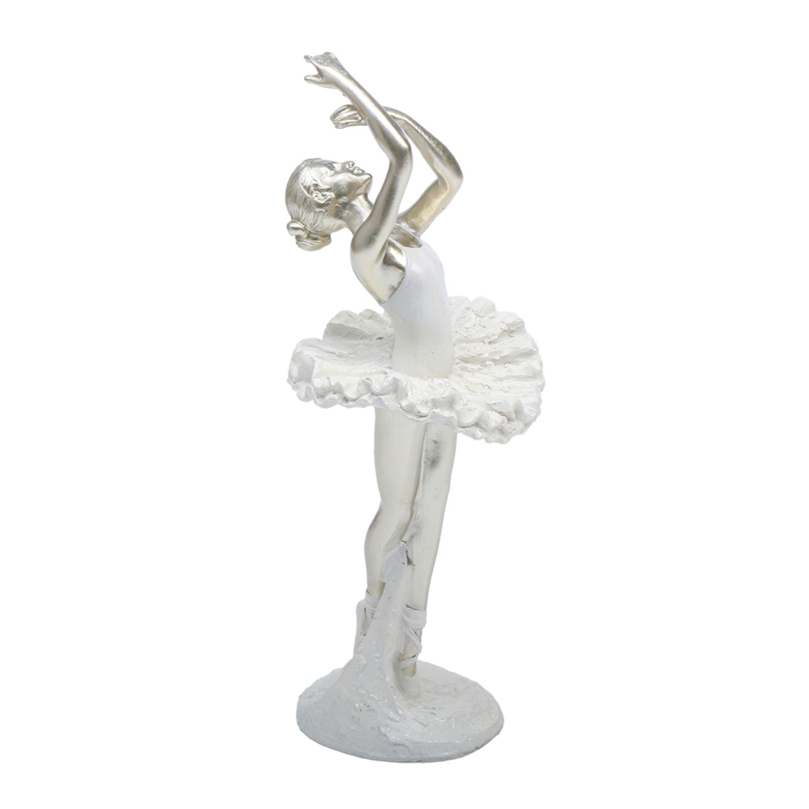Magideal - Figura De Bailarina, Adorno De Escritorio, Arte Moderno, Escultura, Figura, Estatuilla Para Estantería, Decoración De Mesa, Estantería, Decoración Del Estilo B