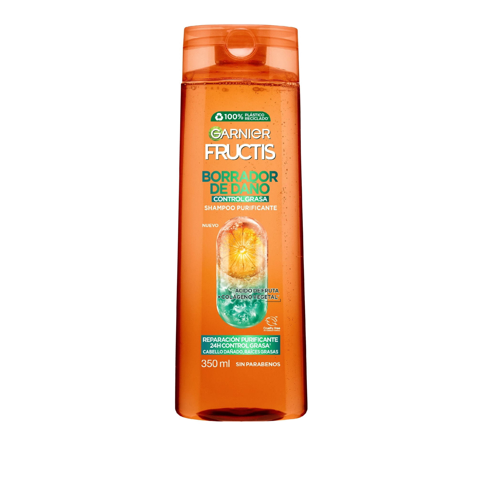 Shampoo Garnier Borrador de Dano, 350 ml