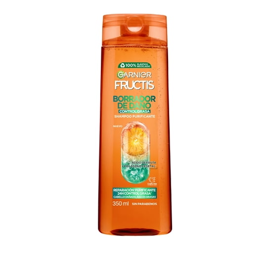 Shampoo Garnier Borrador De Daño