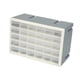 thumbnail image 3 of Organizador De Almacenamiento De 30 Cajones, Armario Para Manualidades, Para Guardar Tuercas Y Tornillos, Blanco Y Gris, 3 of 5