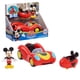 thumbnail image 1 of Coche de juguete Disney Junior Mickey Mouse Funhouse con figura de más de 3 años, 1 of 8