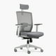 thumbnail image 2 of Silla Oficina Taylor Pro con cabecero Gris Claro, 2 of 7