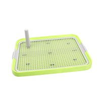 Ioensy - Inodoro Para Perros, Orinal Para Cachorros, Orinal, Bandeja De Arena Con Celosía, Bandeja Para Orinal Para Perros, Verde