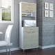 thumbnail image 1 of Mueble Para Microondas Kitchen-60 Blanco Y Rovere 169x60x35,1 Cm, 1 of 9