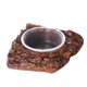 thumbnail image 5 of Cuenco De Agua Para Comida De Reptiles, Alimentación De Anfibios, Serpiente, Rana, Plato Alimentador De Roca De Resina, 1 Cuenco, 11x10x3cm, 5 of 5