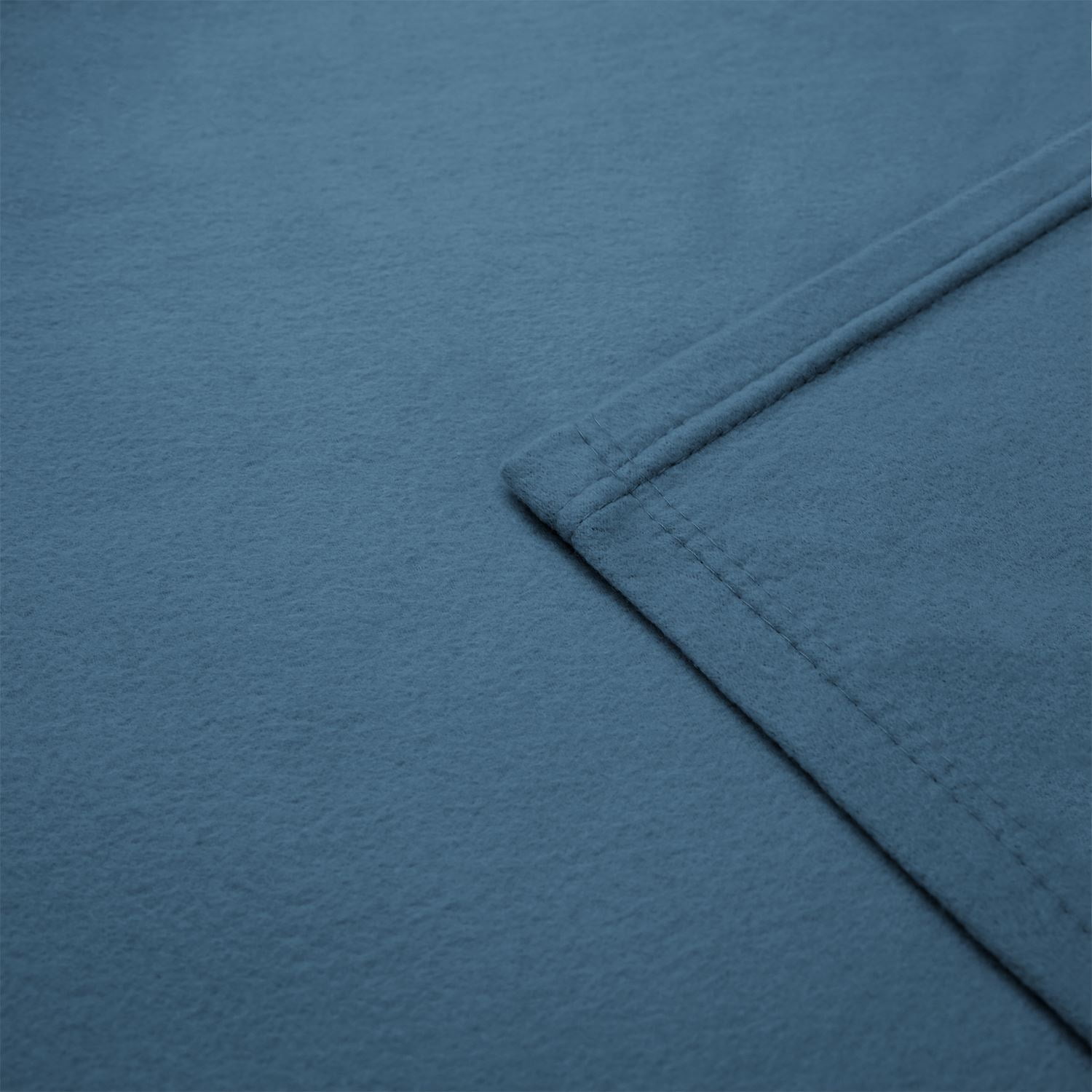 Sabana Andes Polar Lisa Azul 1.5 Plaza