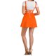 thumbnail image 3 of INSPIRE CHIC Faldas de Mujer Regreso a Clases Plisada General Gótica Elástica de Cintura Alta Línea A Kawaii Falda con Tirantes Naranja M, 3 of 7