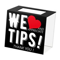 Bothyi - Caja De Propinas Para Regalos, Resistente Caja De Propinas Para Donaciones, Para Conductores Que Realizan Donaciones Y Recaudan Fondos