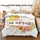 thumbnail image 1 of Suspish Bedding Set Single Twin Full Queen King Size Bed Set Adult Kid Bedroom Duvetcover Sets parure de lit Bed SuspishBed Sheets, 1 of 5