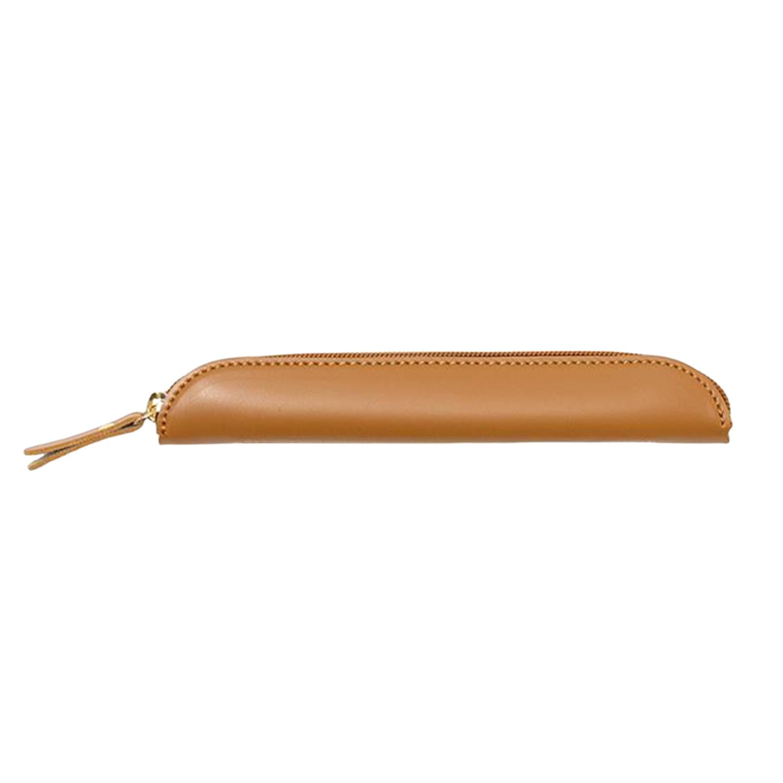 Bothyi - Estuche Para Lápices Fino Estilo Retro Estético, Bolso Para Lápices Para Niños Y Niñas, Maquillaje, Oficina, Marrón