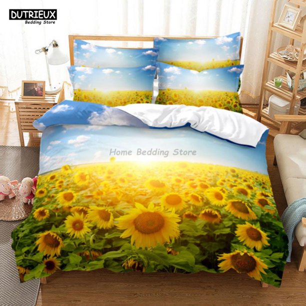 x593 Bed SheetsRed Rose Flowers Bedding Set Fashion Duvet Cover Gift For Women Girls Twin Full Size Polyester Duvet Cover Set 3-Piece Bedding Set (1 Duvet Cover + 2 Pillow Shams) nj593