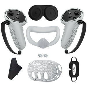 Accesorios Vr Aaronmei 7 En 1 Compatibles Con Quest 3 Gris