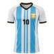 thumbnail image 5 of Camiseta de fútbol infantil Icon Sports Messi #10 Argentina AFA, 5 of 7
