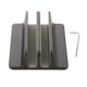 thumbnail image 4 of Soporte Vertical Ajustable Para Computadora Portátil 2 Ranuras Accesorios De Escritorio Bien Organizado Negro, 4 of 5