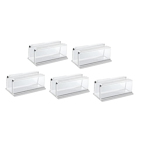 Ioensy - 5 Clips De Neón Para Luces De Cuerda, Transparentes, Para Fijar En Techos, Vidrios Y Paredes.