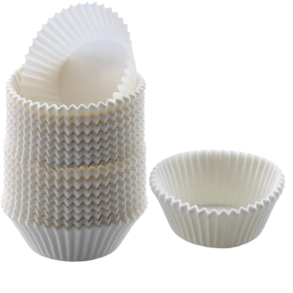 Cápsulas antiadherentes para cupcakes KPKitchen 6,9 cm Pack de 300