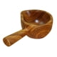 thumbnail image 1 of Cuenco para condimentos de madera de acacia con un solo mango, plato para salsa, plato pequeño japonés, mini tazón, plato frío, vajilla creativa, 1 of 5