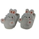 thumbnail image 1 of Pantuflas De Felpa Diseño De Conejo, Anime, Kawaii Color Blanco Talla 36-37, 1 of 3
