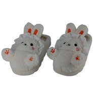 El Edén - Pantuflas De Felpa Diseño De Conejo, Anime, Kawaii Color Blanco Talla 34-35