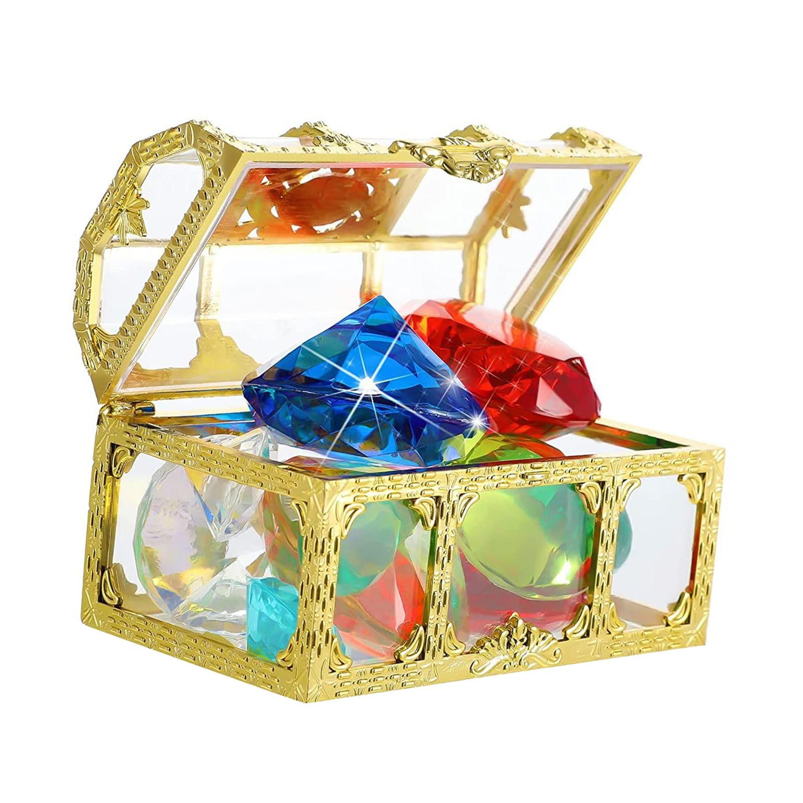 Magideal - Juguete De Piscina Gem Para Buceo, Piedras Preciosas Acrílicas De Colores, Gemas Que Se Hunden Para Piscinas Subacuáticas. Estilo C