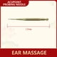 thumbnail image 1 of copper gua sha stick facial beauty foot point ear point probe head massage stainless brass steel metal massage tools, 1 of 3