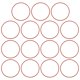 thumbnail image 1 of Uxcell 15Pcs Anillo O de Silicona 66mm OD 62mm ID 2mm Ancho VMQ Junta de Sellado Roja, 1 of 5