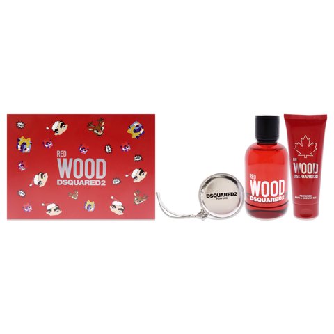 Set De Regalo Dsquared2 Red Wood Edt 100Ml Mujer