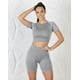 thumbnail image 1 of Conjunto Deportivo Mujer Short Push Up y Top Manga Corta, 1 of 4