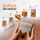 thumbnail image 3 of Piano Kalimba Thumb MIFOGE de 17 teclas, madera de acacia koa, con funda, 3 of 9