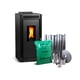 thumbnail image 1 of Pack Estufa a pellet Black Vision Negro+ kit de Instalación interior, 1 of 2