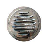 Bothyi - Rejilla Con Rejilla Cubierta De Ventilación Rejillas De Ventilación De Acero Inoxidable Para Pared De Casa 100Mm