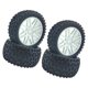 thumbnail image 3 of Kit De Neumáticos De Goma 4x Hexagonal De 12 Mm Para Accesorios De Coche Con Control Remoto Wltoys 1 12 Color Blanco, 3 of 5