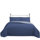 thumbnail image 1 of Cubrecama Quilt Reversible 2 Plaza Color Azul Trama Collection, 1 of 3