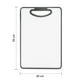 thumbnail image 2 of Tabla Cocina Non-Slip Grande Rectangular Gris, 2 of 3