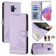 thumbnail image 1 of Funda tipo cartera FOXDOCK para Samsung Galaxy A6 2018 con soporte, ranuras, RFID, diseño de gato, 1 of 5