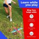 thumbnail image 4 of Ring Toss Game Elite Sportz para niños y adultos con 5 anillas de cuerda, 4 of 9