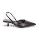 thumbnail image 2 of Zapato Taco Negro Vía Franca, 2 of 5